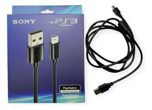 Cable Ps3 De Carga De Joystick Con Filtro Dualshock3