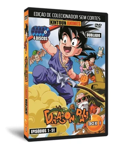 Dragon Ball Clássico Série Completa E Dublada Em Dvd HD