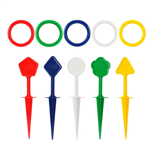 Juego De Lanzamiento De Anillos Al Aire Libre Anillos Colori