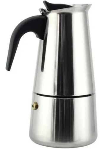 Cafeteira Inox Expresso Italiana Faz 6 Xícaras