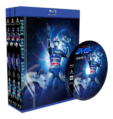 Blu-ray O Policial Do Espaço Shaider - Space Sheriff Shaider