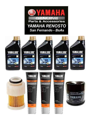 Kit De Servicio Anual Para Motores Yamaha 75hp 4 Tiempos