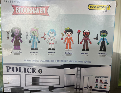 Roblox Brookhaven Most Wanted Figuras De Acción