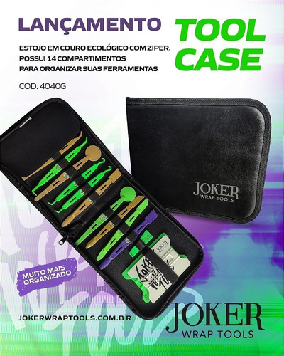 Estojo Ferramentas Tool Case 4040g - 14 Compartimentos Joker