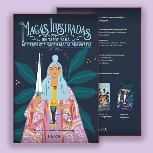 Magas Ilustradas: Libro De Tarot + Mazo Ilustrado - Fera