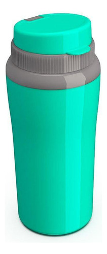 Copo Térmico Verde 650ml Com Parede Dupla Livre De Bpa