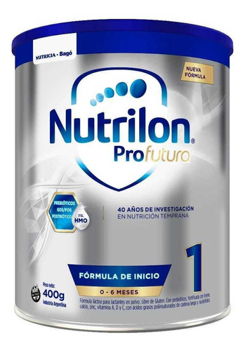 Leche Infantil Nutrilon Polvo Etapa 1 Profutura 400grs