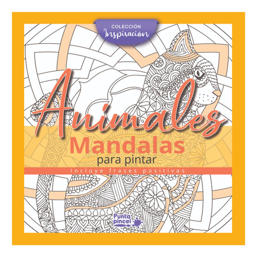 Libro P Colorear Mandala Animales - Colección Inspiración