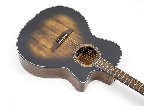 Violão Aço Strinberg Diamond Da2sc Sólido Artistic C/ Bag Cor Sunburst Black Orientação Da Mão Destro