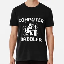 Comprar Remera Computer Babbler Pc Nerd Tecnología Informática Geek 