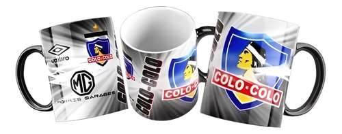 Taza Mágica De Colo Colo - Fútbol Chileno- Cambia De Color