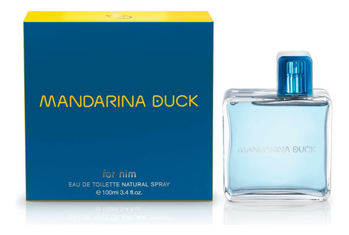 Perfume Mandarina Duck For Him Edt 100ml Volumen De La Unidad 100 Ml