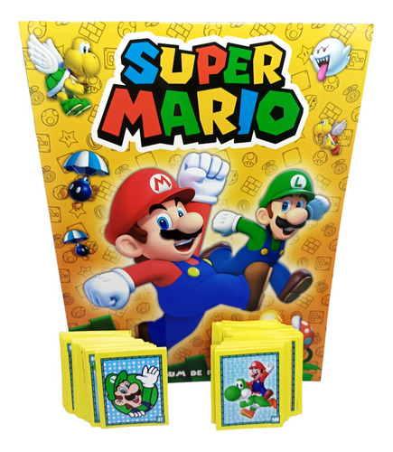 Super Mario // Álbum + Figuritas A Pegar (leer Descripcion)