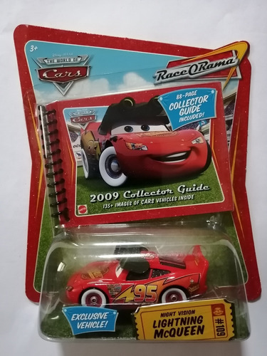 Disney Pixar Cars / Night Vision Lightning Mcqueen Catalogo