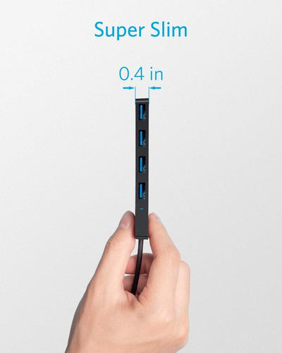 Hub Usb Zapatilla Multiplicador 4 Puertos Usb 3.0 Anker