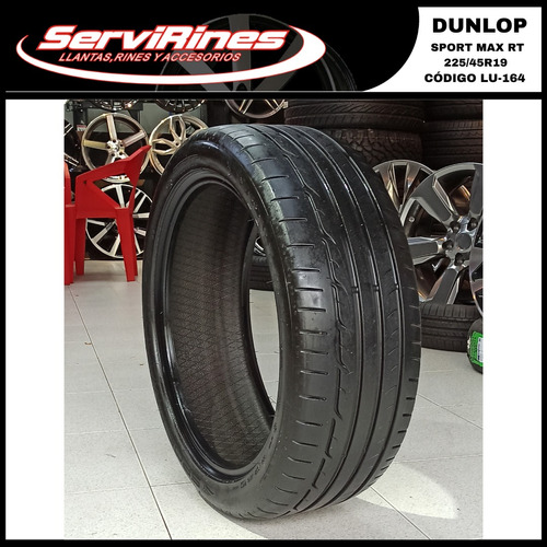 Llanta 225/45r19 96 W Dunlop Sport Max Rt Cod. Lu-164 Usado