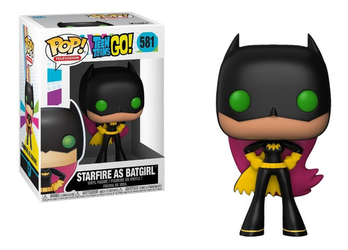 Funko Pop Dc Heroes Teen Titans Go! Starfire As Batgirl