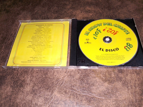 El Show Del Chiste. El Disco. Chistes Inéditos No Contados (Usado)