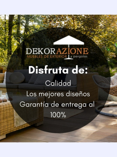Juego De Jardín O Terraza. Mesa Con 4 Sillas Y Sombrilla.