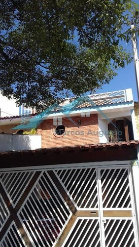 Imagem 1 de 15 de Sobrado Para Venda Em Santo André, Parque Jaçatuba, 3 Dormitórios, 1 Suíte, 2 Banheiros, 2 Vagas - So0098_1-1639473