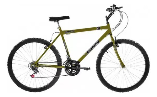 Bicicleta Aro 26 Ultra Bikes 18v Masculina Cor Verde Militar