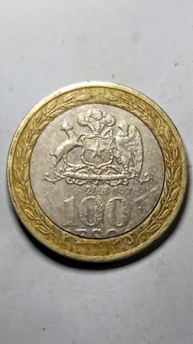 100 Pesos 2008con Errores 