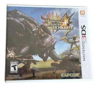 Monster Hunter 4 Ultimate 3ds