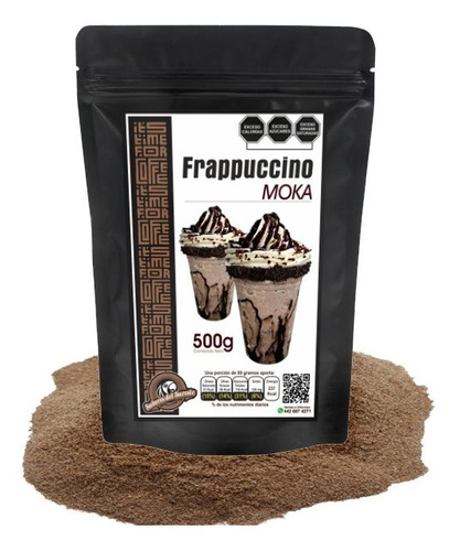 Frappuccino Moka Mezcla Para Preparar Bebida Helada Cremosa