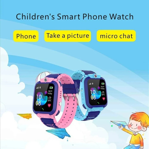 Smartwatch De 1,44 Pulgadas Con Gps, Localizador Lbs Y Sos Call Para Niños.