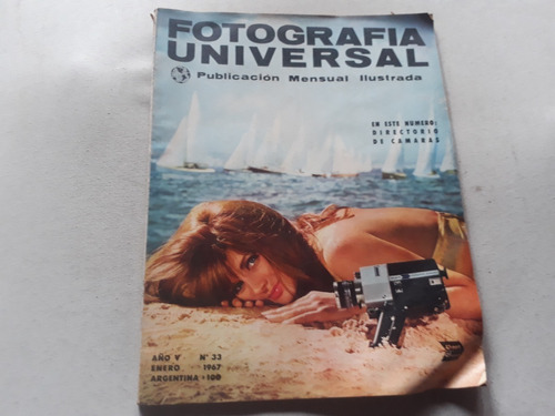 Revista Fotografia Universal N° 33 Enero 1967