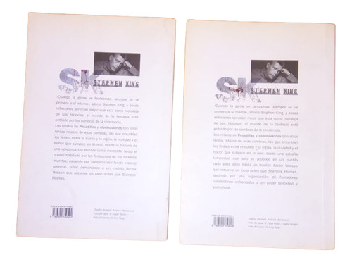 Pesadillas Y Alucinaciones - Stephen King (Usado)