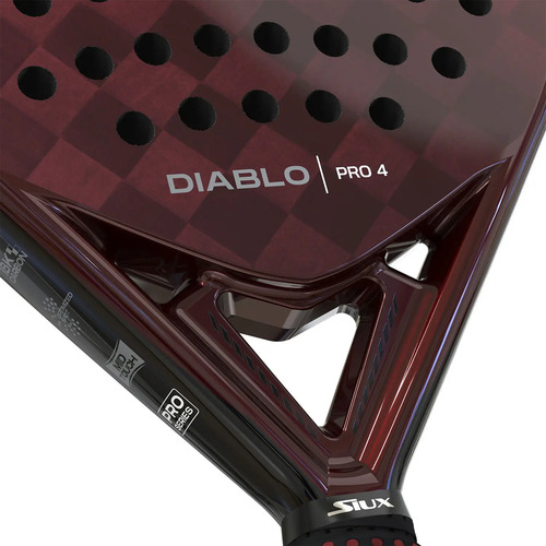 Paleta Siux Diablo Pro 4 2025 18k Textreme Eva - Play Spot2 Bordó