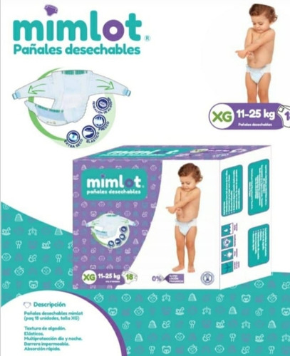 Imagen 4 de 5 de Mimlot De Bebe Todas La Tallas