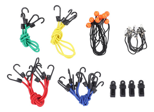 Juego De 32 Cuerdas Elásticas De Alta Elasticidad Y Alta Res