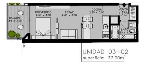 Departamento En Venta En Zona Centro, Loft