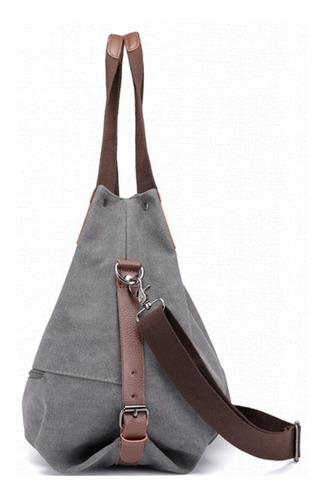 Bolsa Feminina Em Lona De Algodão