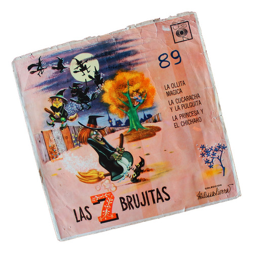 ¬¬ Vinilo Milissa Sierra / Las 7 Brujitas Zp 