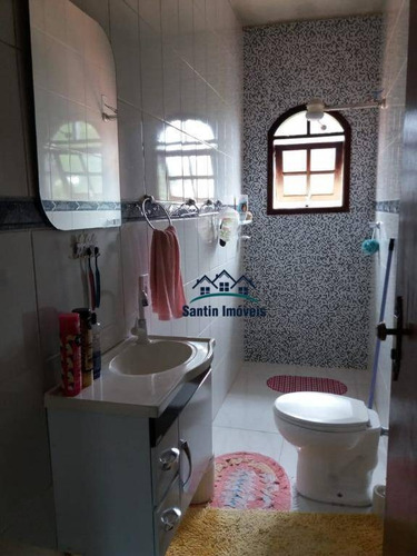 Sobrado Com 4 Quartos (01 Suíte ) 03 Ou Mais Vagas De Veículos À Venda, 180 M² Por R$ 600.000 - Parque Gerassi - Santo André/sp - So0427