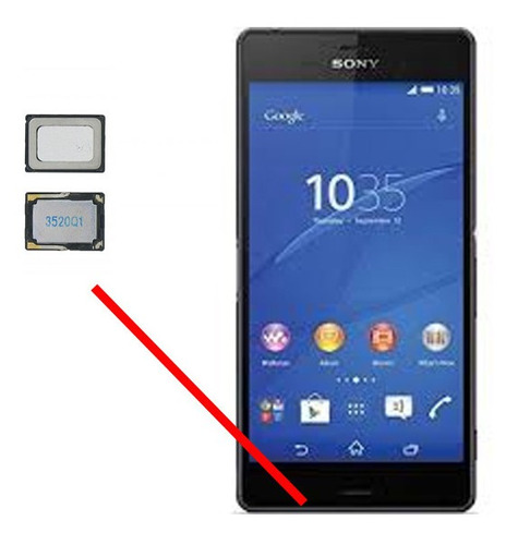 Sony Xperia Z1 Z2 Z3  Parlante Altavoz Sony Z1 Parlante Z3