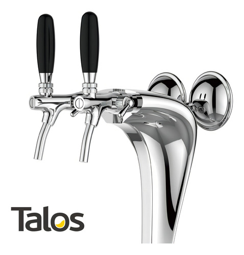 Torre refrigerada de 2 vías Naja + 1 grifo belga + 1 Stout