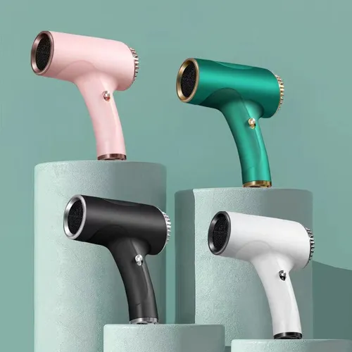 Secador De Pelo Inalámbrico Doméstico De Color Verde