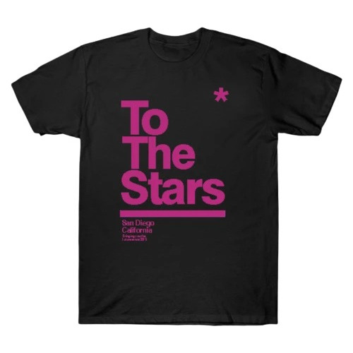 Remera To The Stars - Tom Delonge  Blink182 - Full Vinil