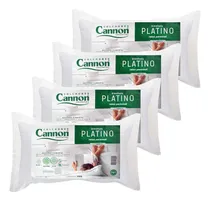 Comprar Combo X4 Almohadas 70x40 Vellon Fibra 100% Virgen Siliconada