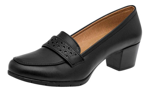      Zapato Casual Vitalia De Mujer Negro 0821 T3