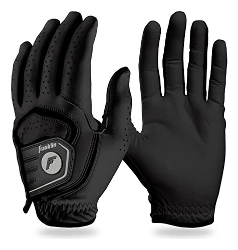 Guantes De Golf Franklin Sports Pro, De Piel De Primera Cali