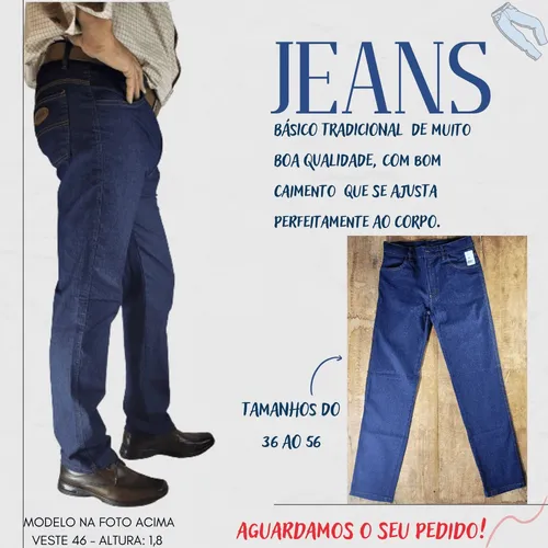 Calça jeans colt 2025