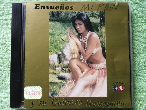Eam Cd Merlin Y Su Guitarra Hawaiiana Ensueño 1994 Americano