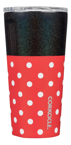 Minnie Travel Insulated Water Bottle With Lid Spill Proof Fo