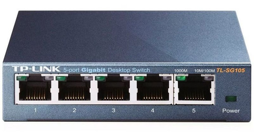 Tp-link Switch 5 Puertos Gigabit Tl-sg105 Ppct