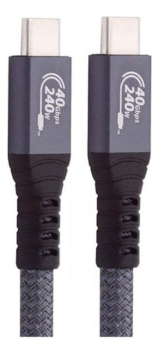 Cable Usb4 Tipo C De Chenyang, Certificacion Usb-if, 240 W,